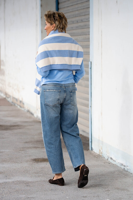 Jeans “YOANA” – crack blue (ER05)