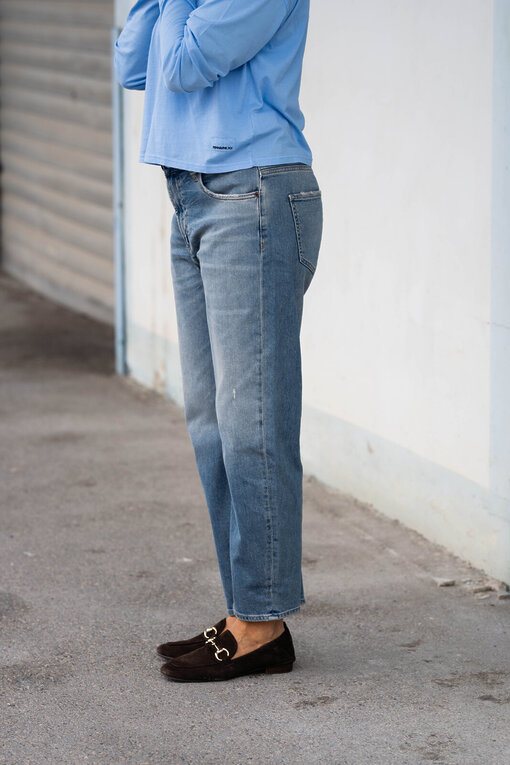 Jeans “YOANA” – crack blue (ER05)