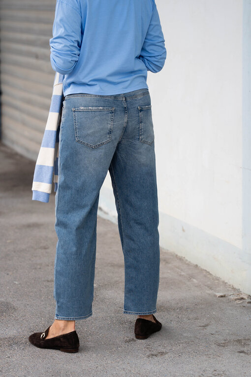 Jeans “YOANA” – crack blue (ER05)
