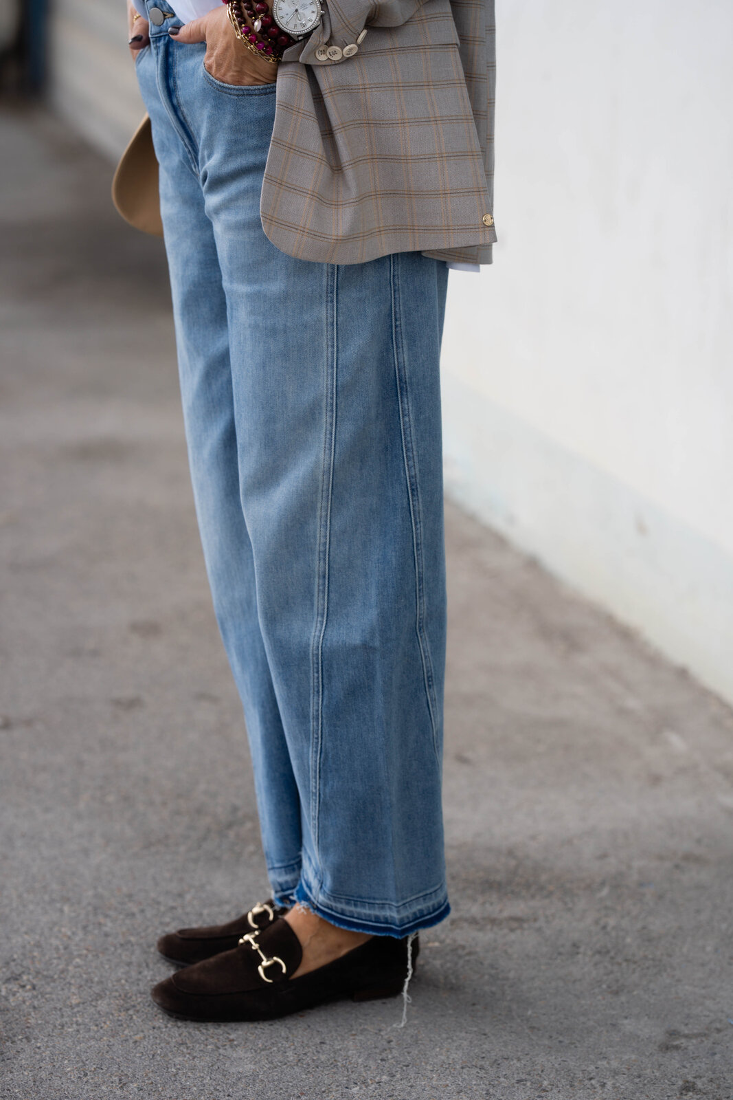 Jeans “NORALIE” – peak blue (ER47)/ Blazer “SUUS” (JV01)
