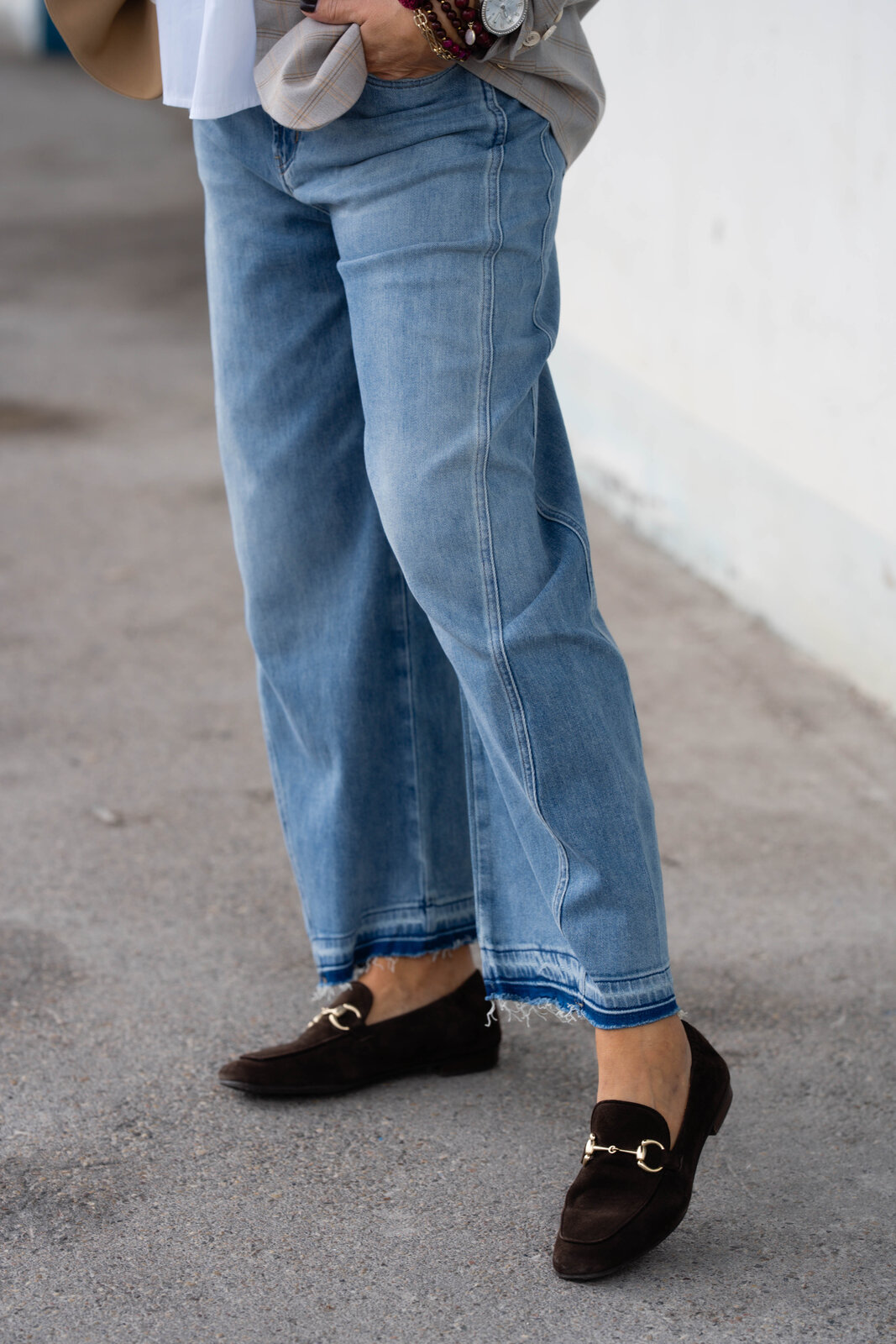 Jeans “NORALIE” – peak blue (ER47)/ Blazer “SUUS” (JV01)