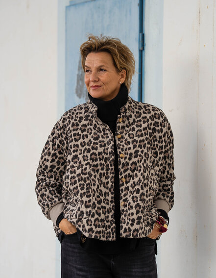FRAUENSACHE - Feine Cord Steppjacke "JASMINA" (GW81)