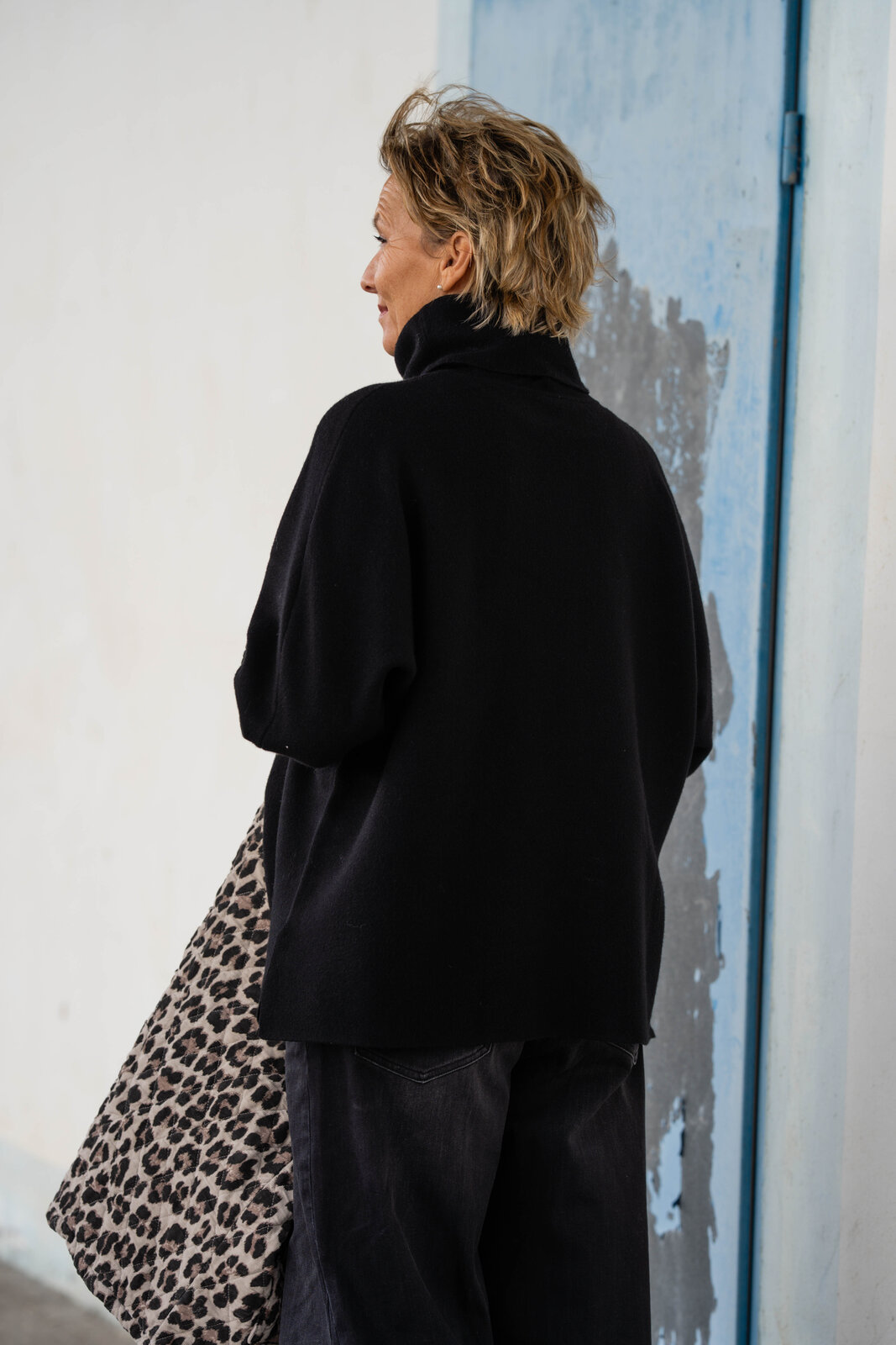 Strickpulli “SOPHIA” schwarz (GW205)