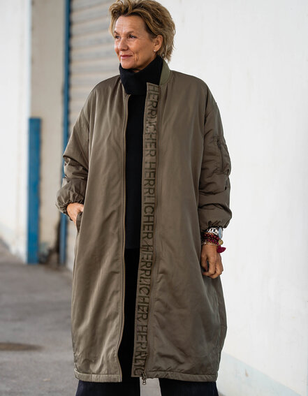 HERRLICHER - Langer Bombermantel "YAYANA" (HL24)