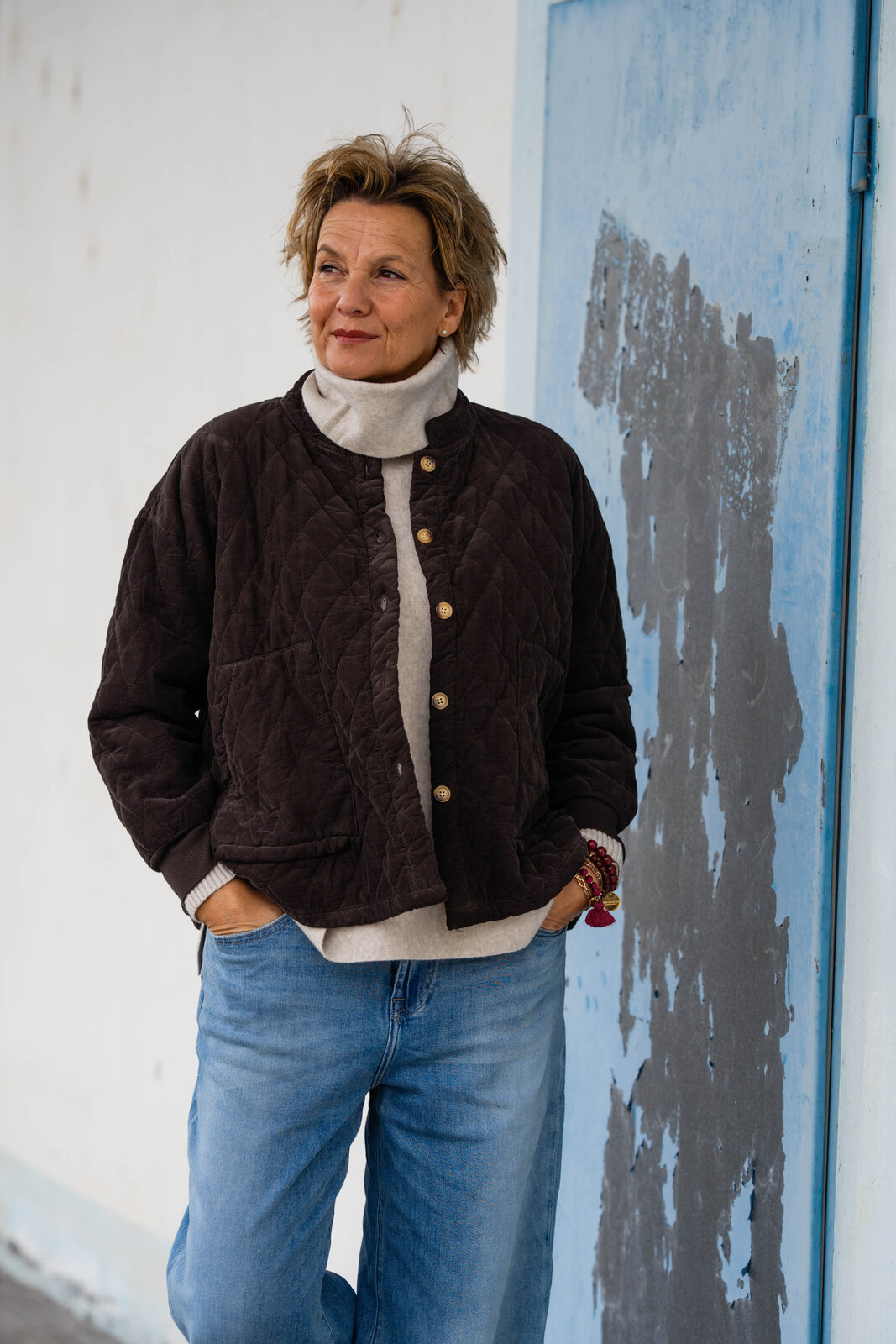 Steppjacke “JASMINA” braun (GW81)