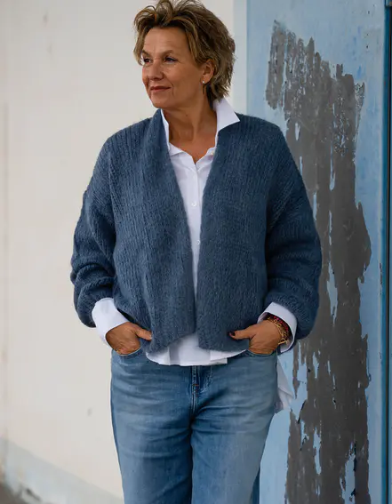 HERRLICHER - Grobstrick Cardigan "ALLISTON" (HL31)