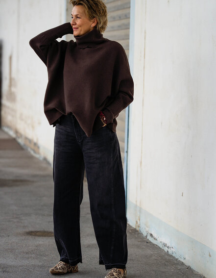 ELIAS RUMELIS - Jeans "NORALIE" - dirty black (ER89)