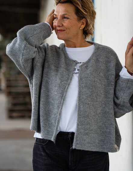 COTTON CANDY - Kuschelige Strickjacke "OONA" (CC12)