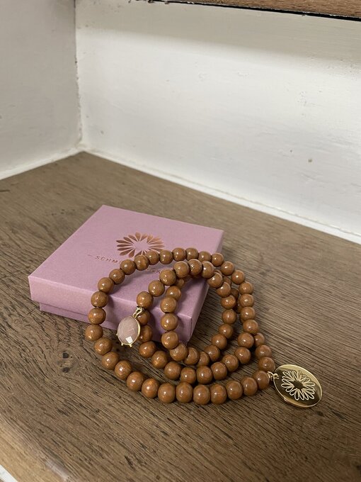 Wickelarmband “MALA TRIPLE CARAMEL” (SSK17)