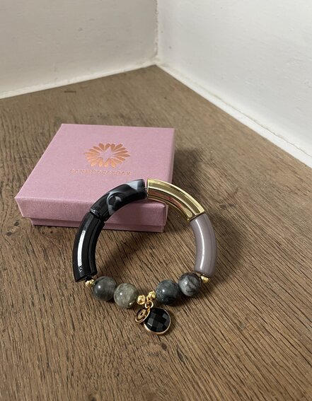 SCHMÜCKSTÜCK - Armband "MIX GOLDEN GREY" (SSK29)