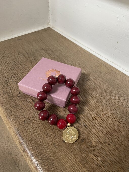 Armband “HSD BURGUNDY” (SSK26)