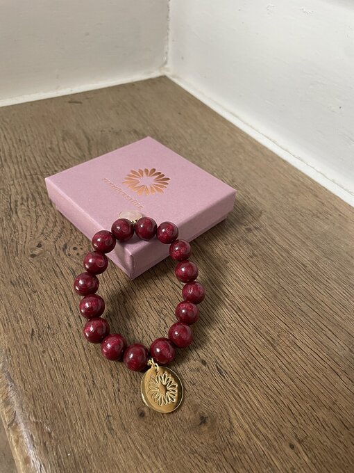 Armband “HD SOFT BURGUNDY” (SSK21)