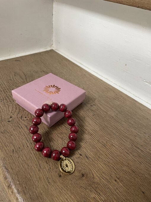 Armband “HD SOFT BURGUNDY” (SSK21)