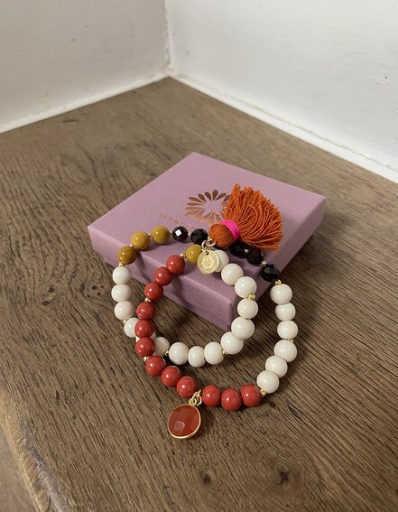 SCHMÜCKSTÜCK - Wickelarmband "MALA TWIN SEVENTIES" (SSK13)