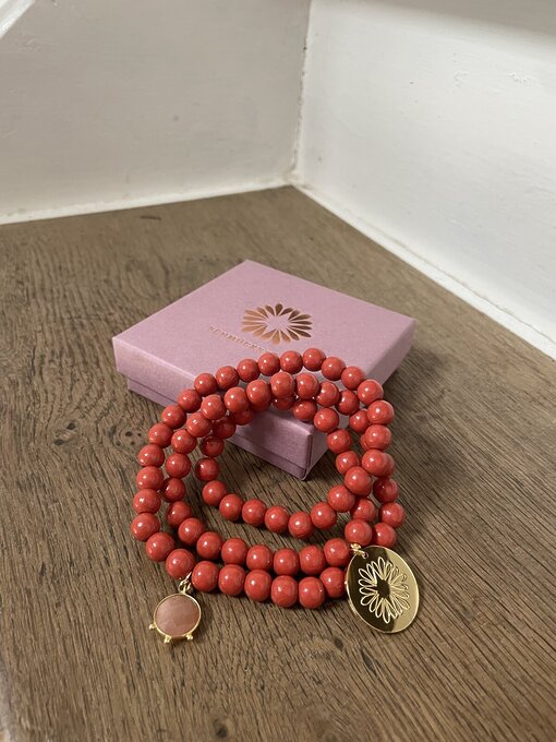 Wickelarmband “MALA TRIPLE SWEET PUMPKIN” (SSK20)