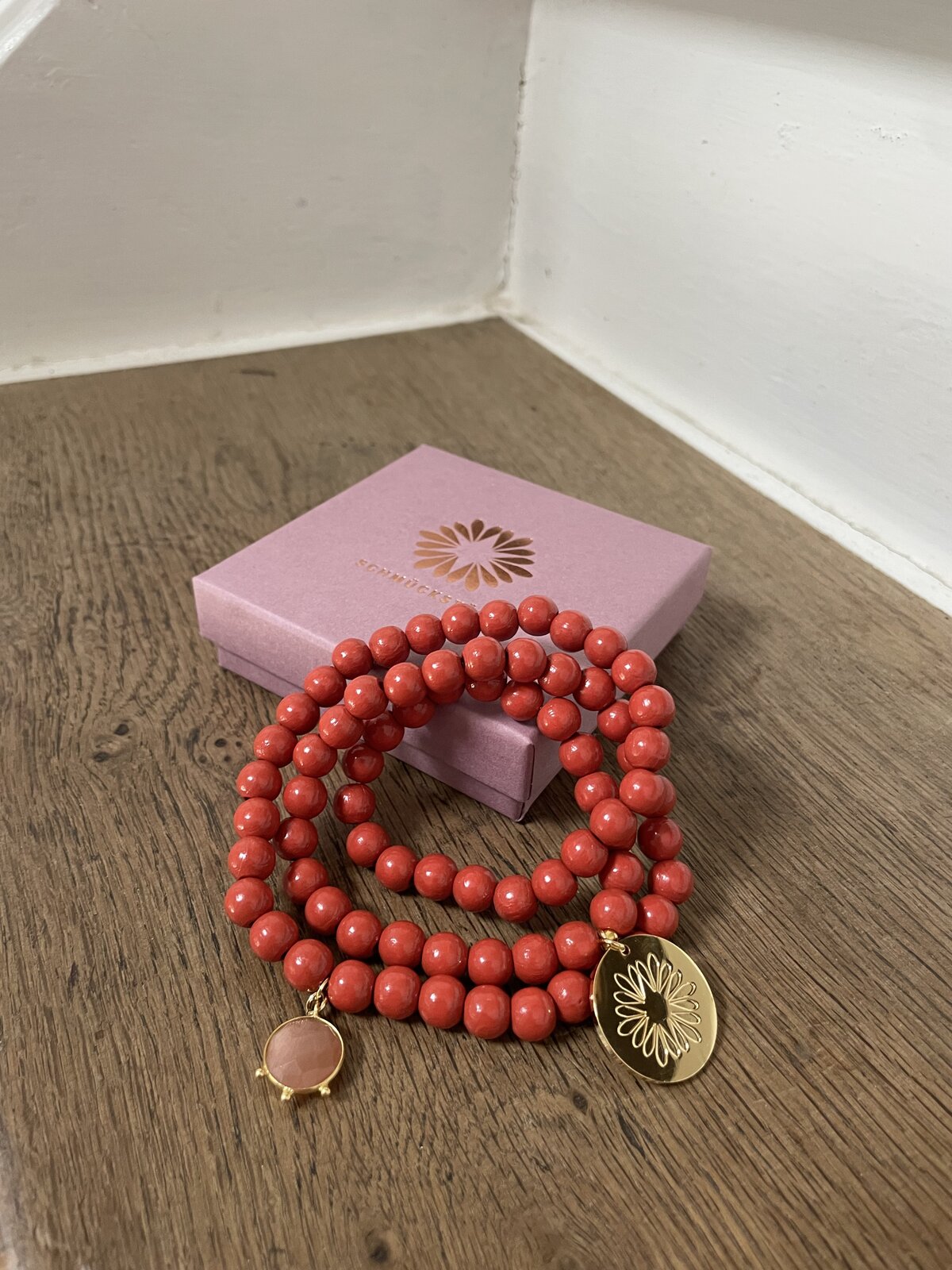 Wickelarmband “MALA TRIPLE SWEET PUMPKIN” (SSK20)