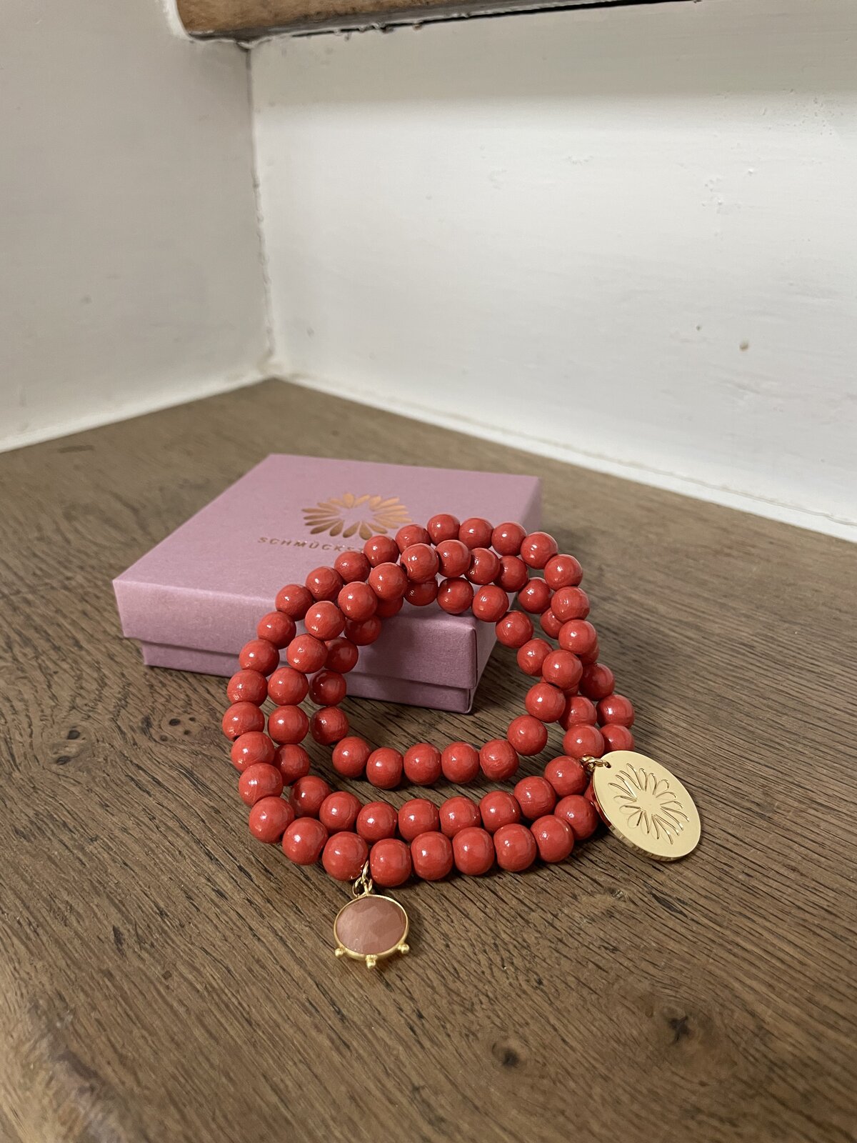 Wickelarmband “MALA TRIPLE SWEET PUMPKIN” (SSK20)