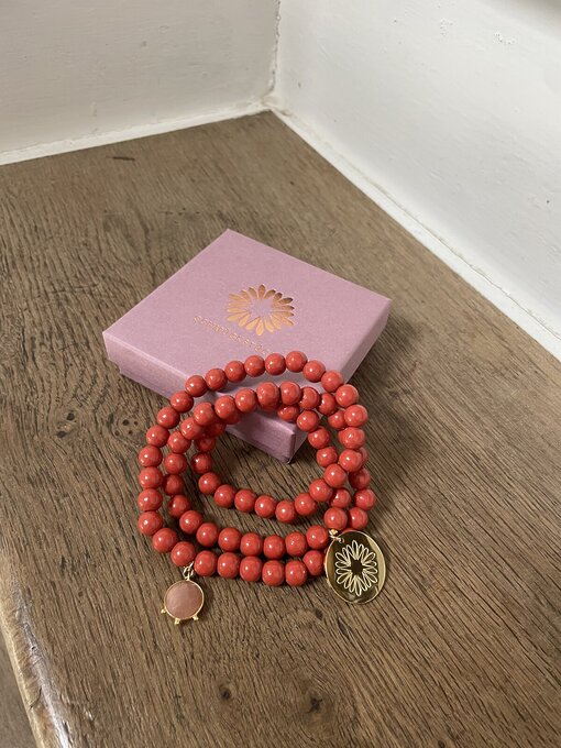 Wickelarmband “MALA TRIPLE SWEET PUMPKIN” (SSK20)