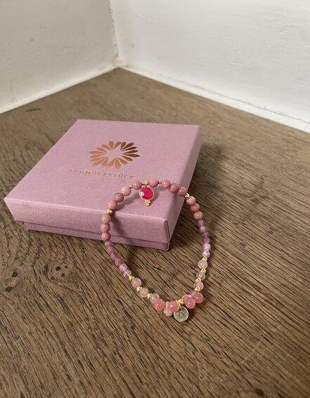 SCHMÜCKSTÜCK - Armband "DROPS ROSE" (SSK35)