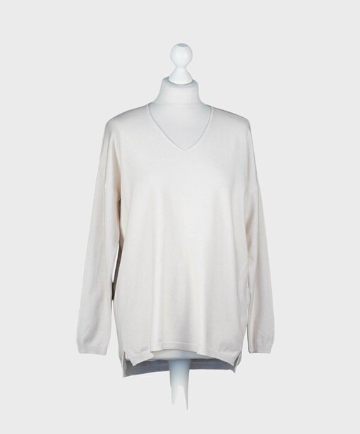 Feinstrickpulli “TATIANA” beige (GW87)
