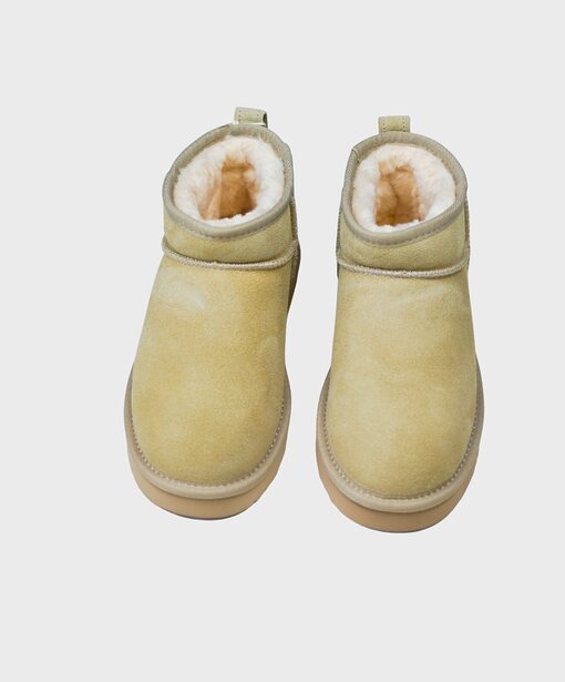 Ultra Mini Boots “EIKE” beige (OOG02)