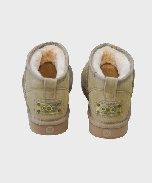 Ultra Mini Boots “EIKE” beige (OOG02)