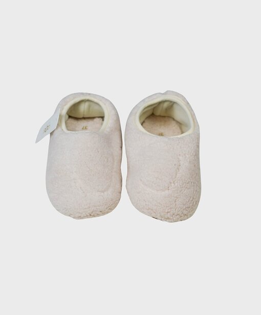Kuschelige Fell Hausschuhe “NOLA” beige (OOG09)