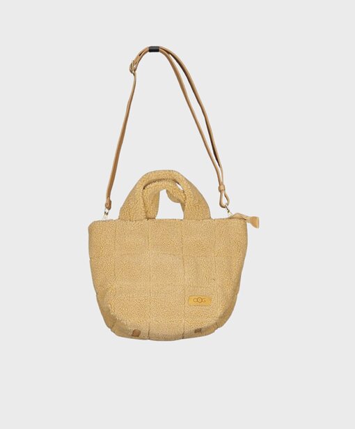 Teddyfell Handtasche “VIOLETTA” khaki (OOG11)