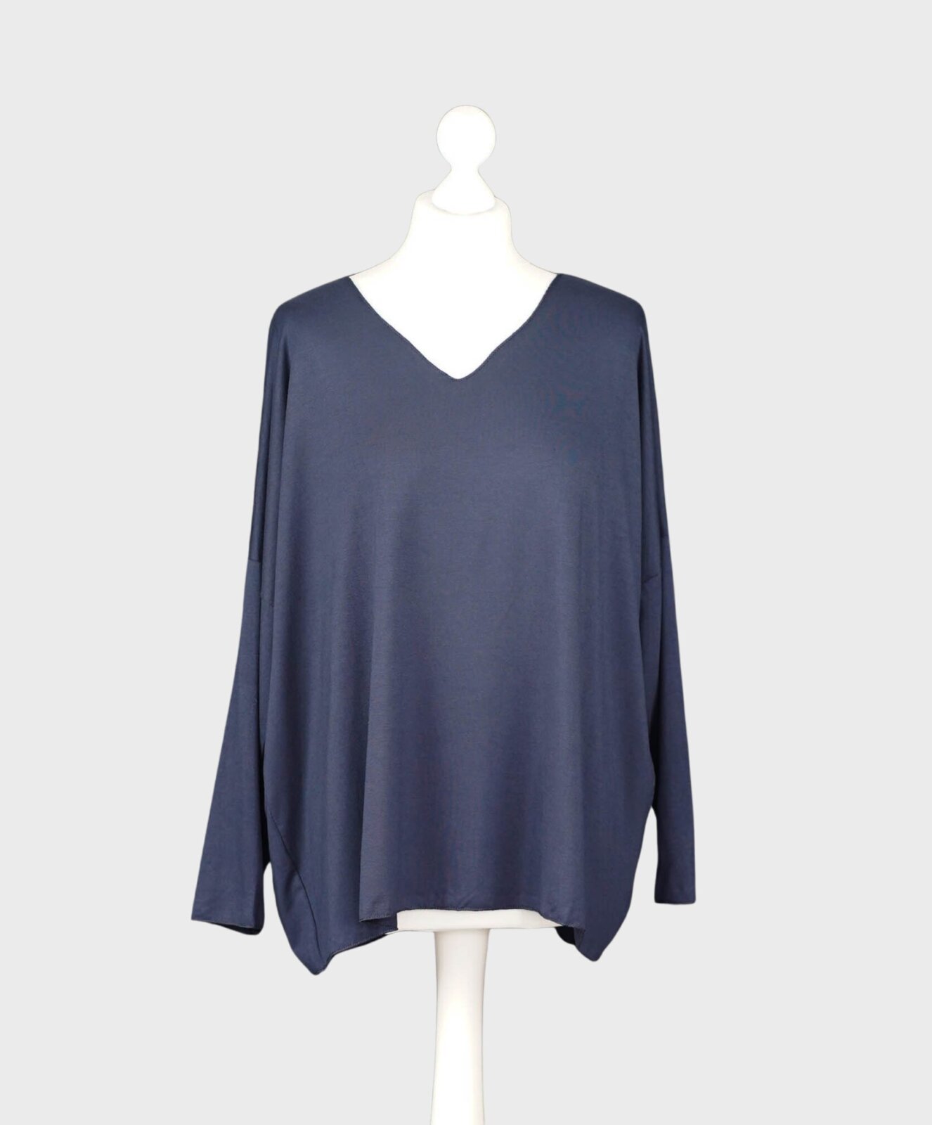 Langarmshirt “INES” dunkelblau(BA70)