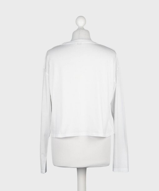 Cropped Shirt “AYLIN” white (PI40)