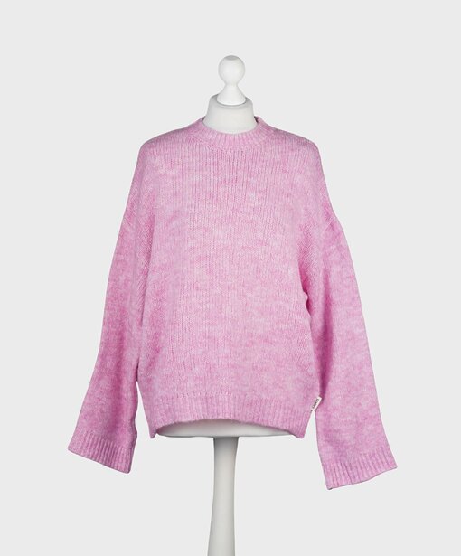 Strickpullover “KOBE” rose pink melange (SE16)
