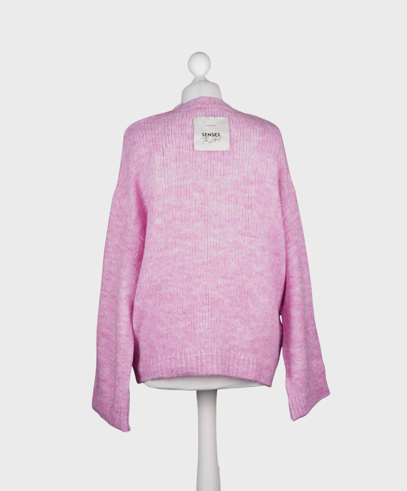 Strickpullover “KOBE” rose pink melange (SE16)