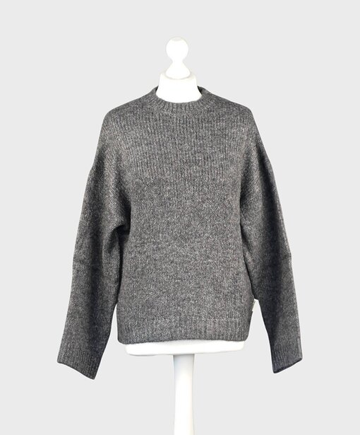 Strickpullover “KOBE” anthra melange (SE16)