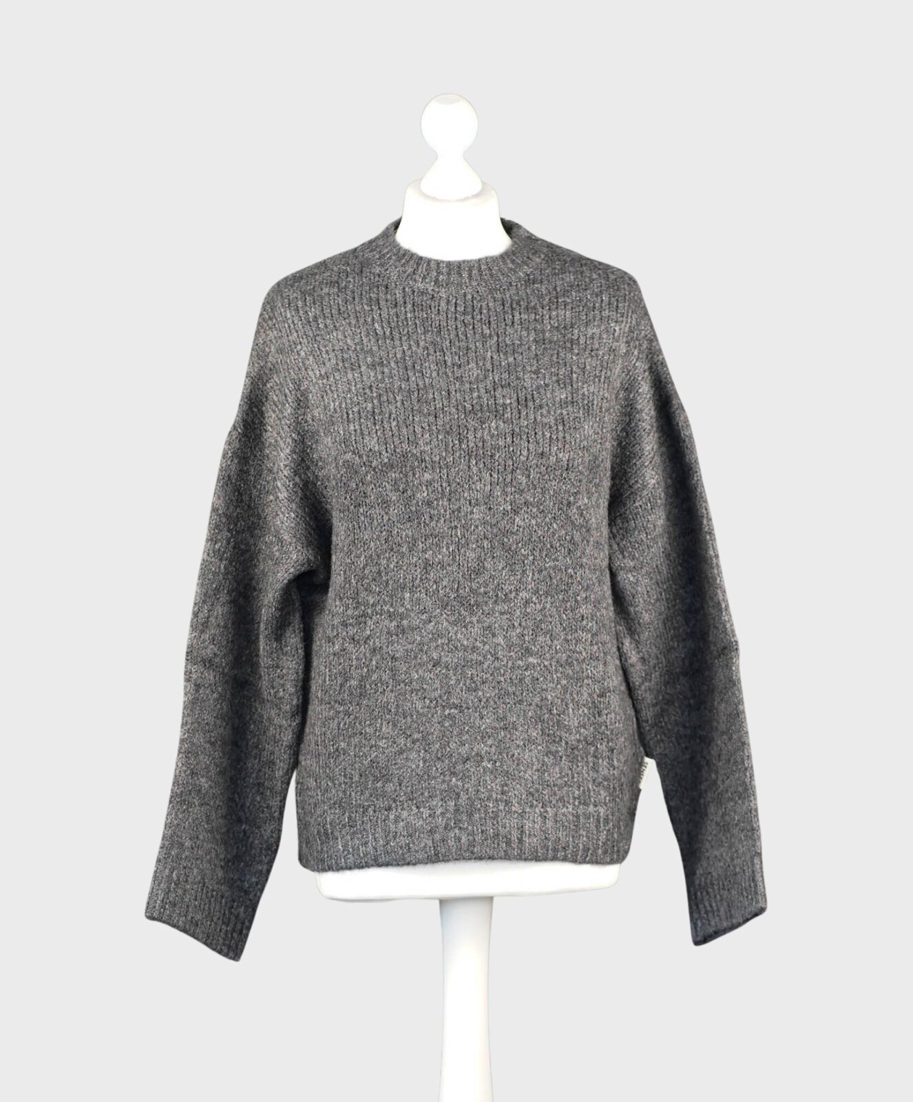 Strickpullover “KOBE” anthra melange (SE16)