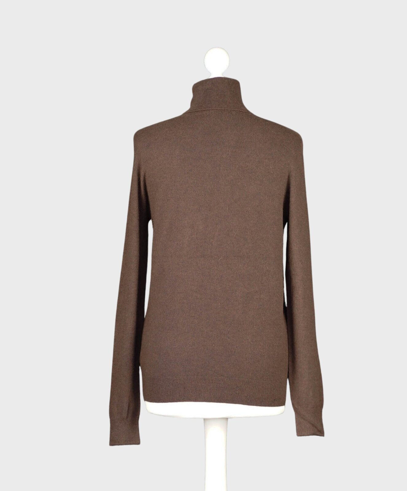 Feinstrick Pullover “ATHINA” schokobraun (GW85)