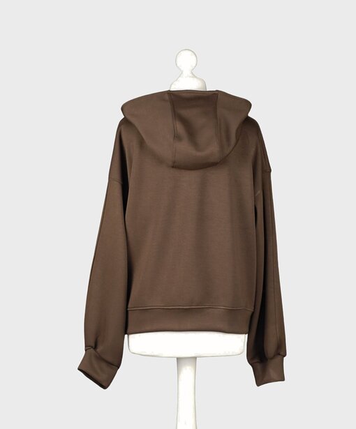 Soft Touch Hoodie “EMMA” schokobraun (GW88)