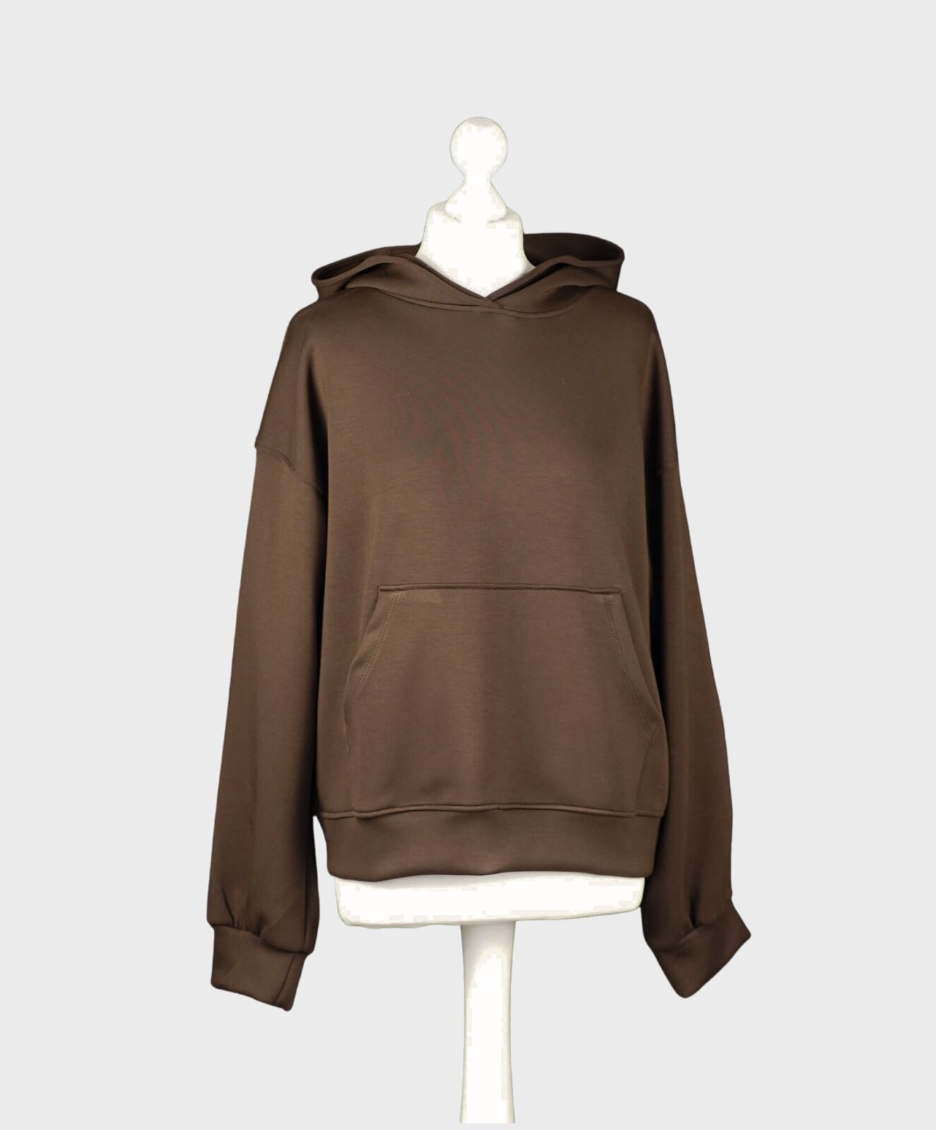 Soft Touch Hoodie “EMMA” schokobraun (GW88)