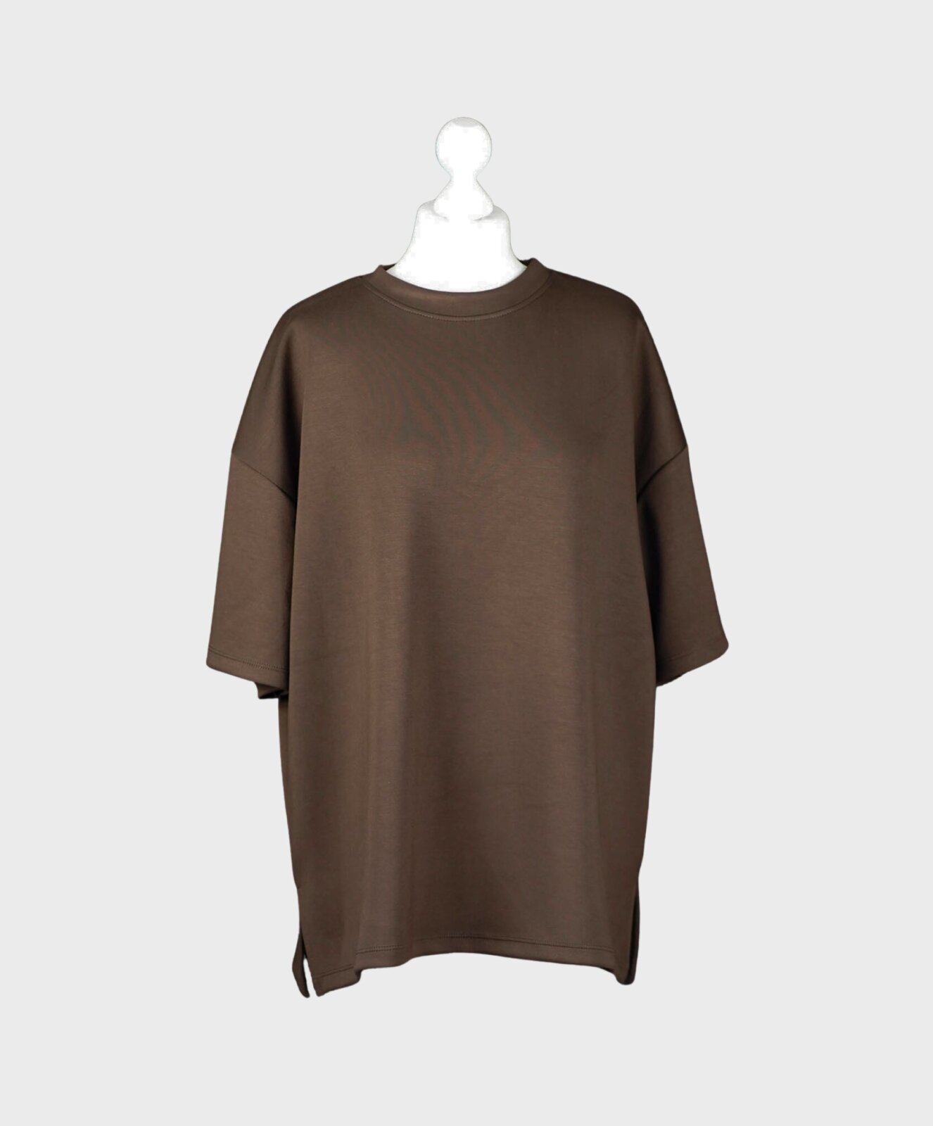 Soft Touch Shirt “STACY” schokobraun (GW73)