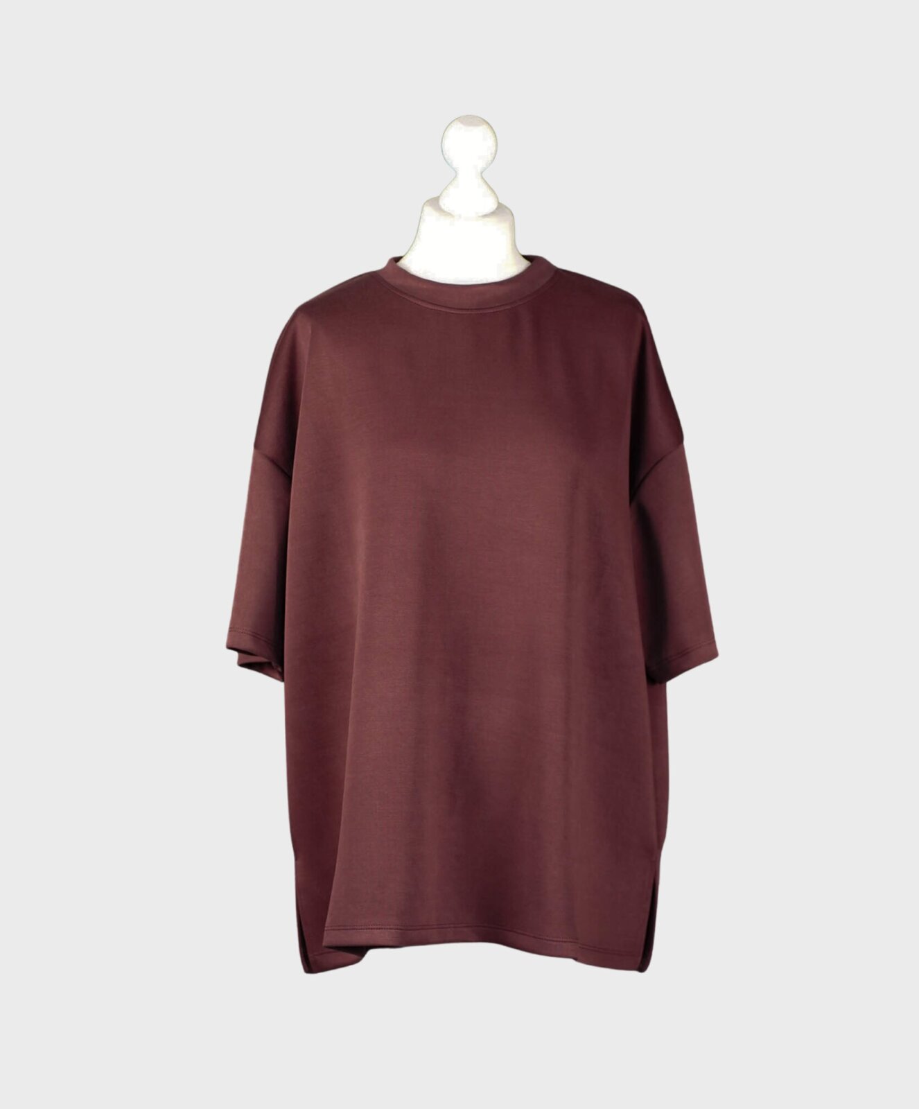 Soft Touch Shirt “STACY” burgunder (GW73)