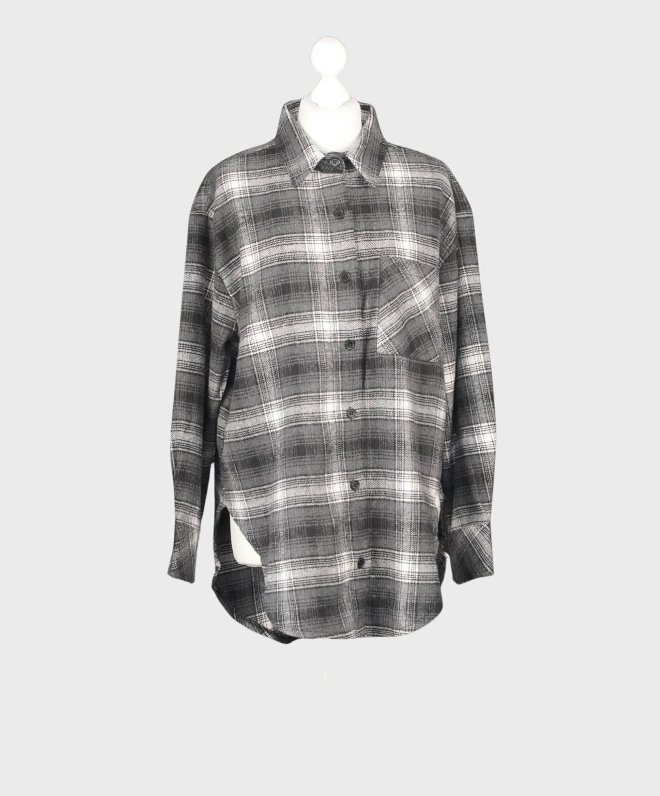 Oversized Karo Hemd “ZOE” multicolor (CC04)