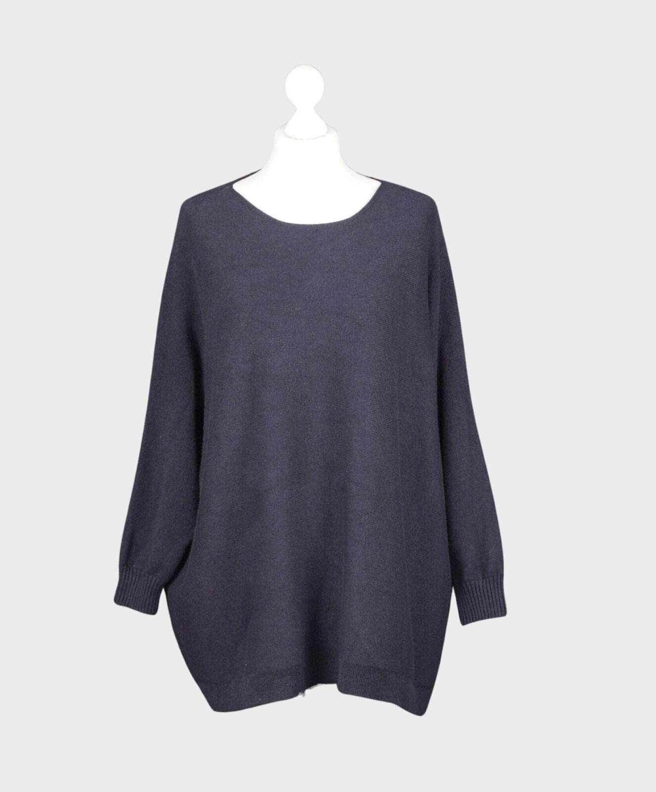 Feinstrick Pullover “ABBY” dunkelblau (GW82)