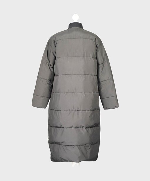 Langer Puffer Mantel “ABBIE” black (SE55)