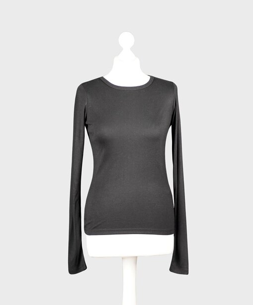 Softes Longsleeve “FARIDA” black (SE58)