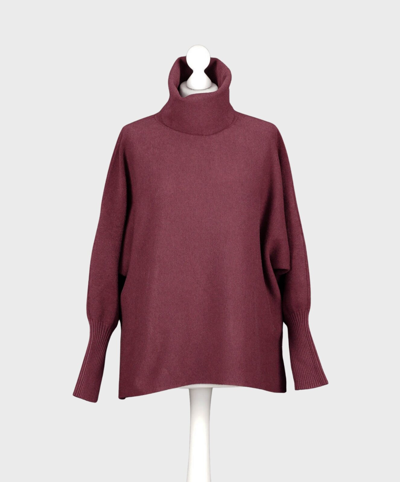 Strickpulli “SOPHIA” burgund (GW205)