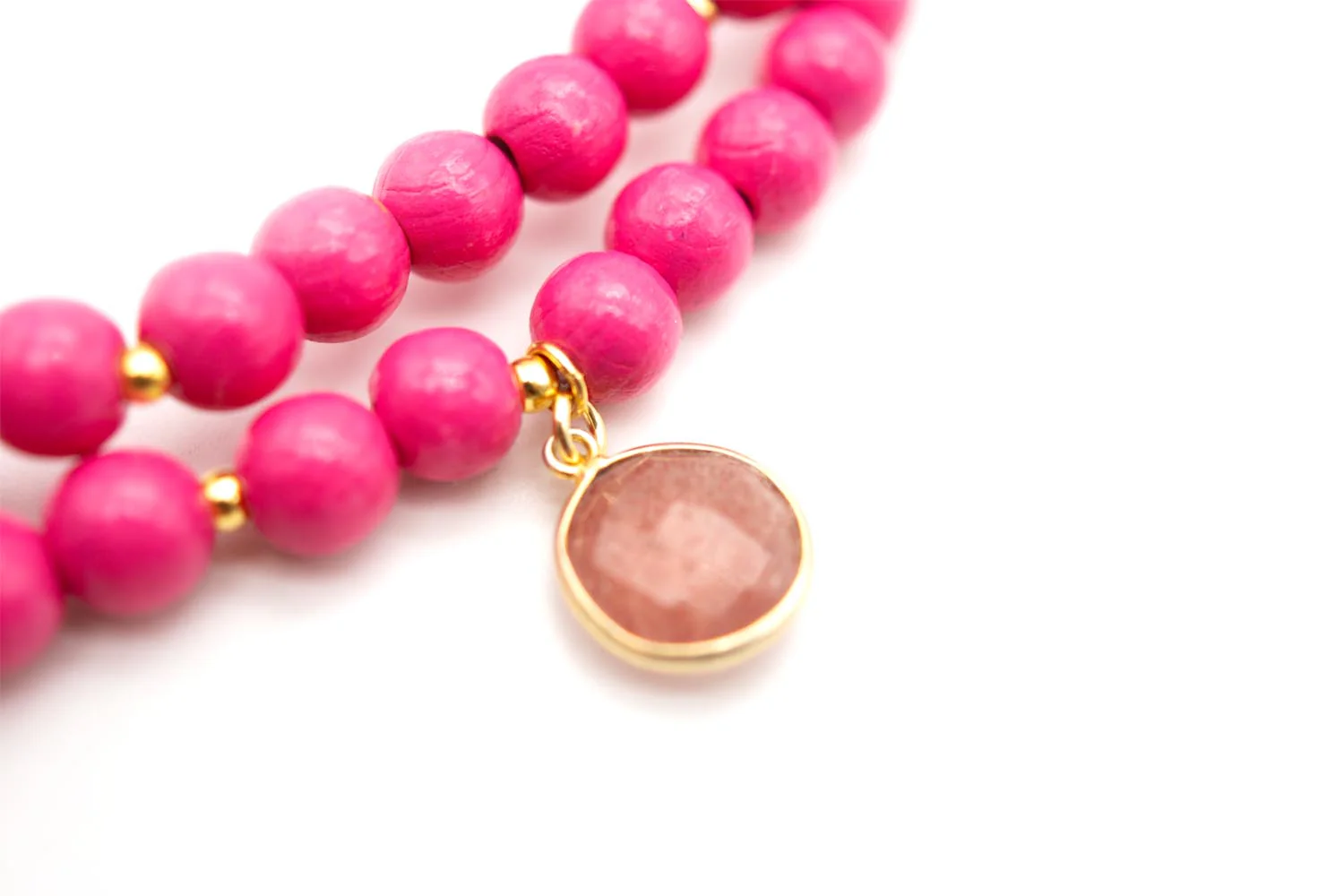 Armband “MALA TRIPLE PINK” (SSK58)