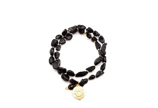 Wickelarmband “MALA TWIN NAKED BLACK” (SSK12)