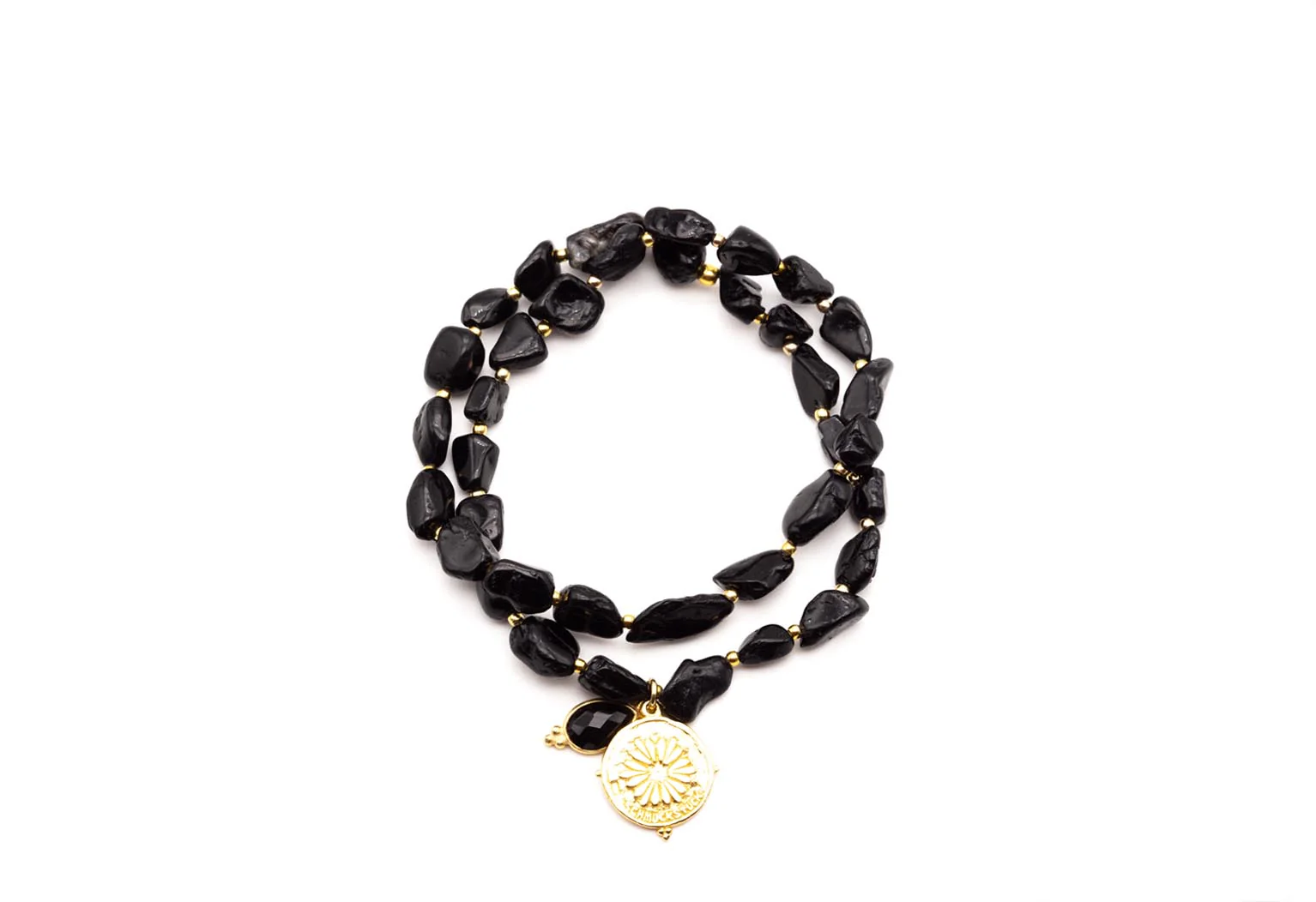 Wickelarmband “MALA TWIN NAKED BLACK” (SSK12)