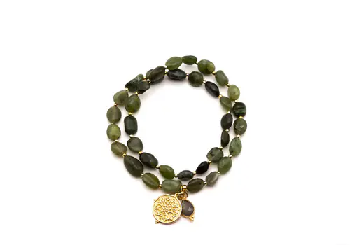 Wickelarmband “MALA TWIN NAKED OLIVE” (SSK15)