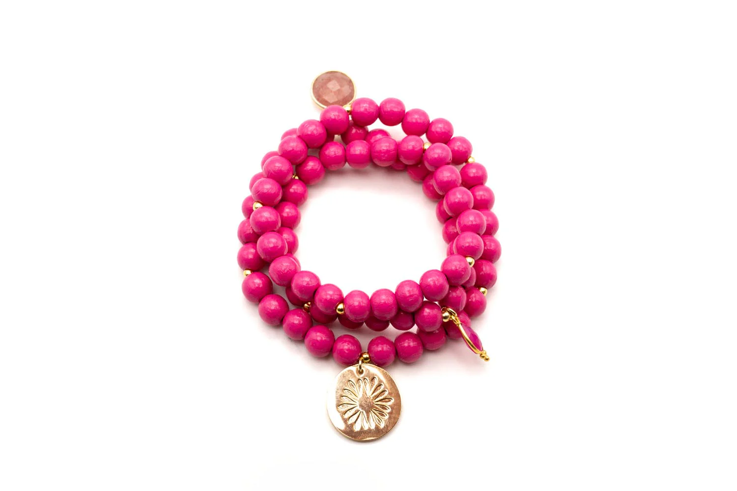 Armband “MALA TRIPLE PINK” (SSK58)