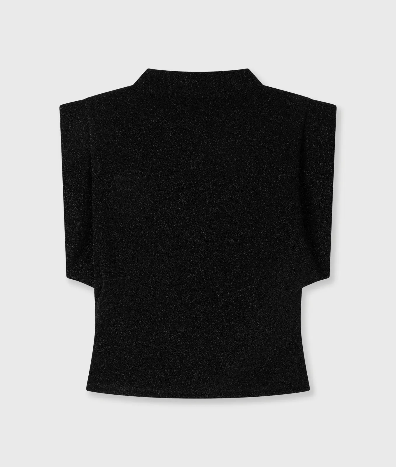 Statement Top Sparkle ” SILVIA” black (10D75)